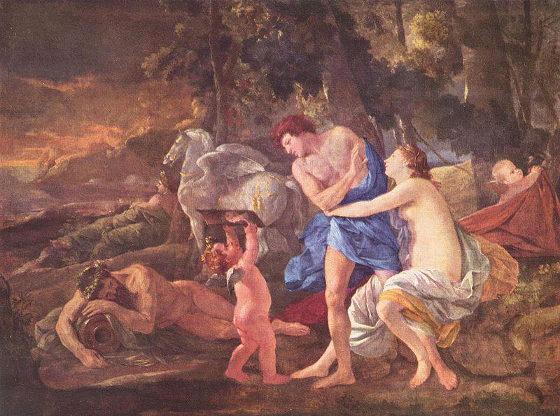 Nicolas Poussin Cephalus und Aurora oil painting image